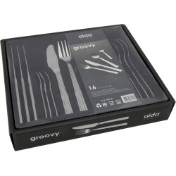Bestickset Aida Groovy 16 delar