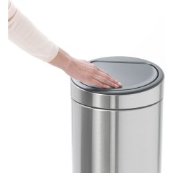 Brabantia Touch Bin 30 L, matt black FFP
