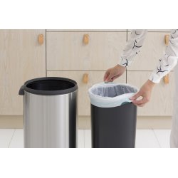 Brabantia Touch Bin 30 L, matt black FFP