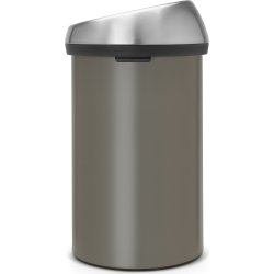 Brabantia Touch Bin 60 L, platinum, FPP-lock