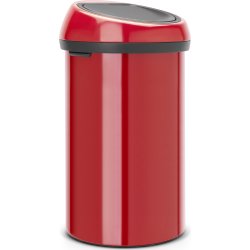 Brabantia Touch Bin 60 L, passion red