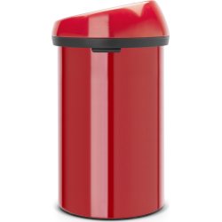 Brabantia Touch Bin 60 L, passion red