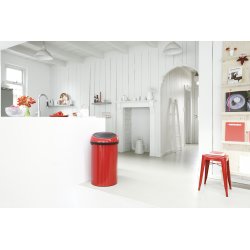 Brabantia Touch Bin 60 L, passion red