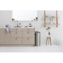 Soptunna Brabantia Touch Bin Recycle 10+23 L Matt