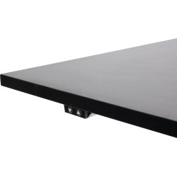 Skrivbord Stay Höj/Sänk Svart/Vit 180x90 cm
