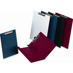 Bantex clipboard A5, med omslag, sort