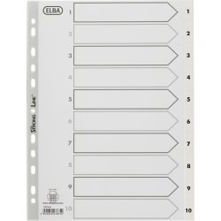 Elba Strong-Line register A4, 1-10, vit