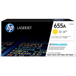 HP 655A/CF452A Lasertoner, gul, 10 500 s