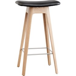 HC1 Barstol, Vitpigmenterad Ek Woodcare, H 67 cm