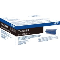 Lasertoner Brother TN-421BK Svart 3000 sidor