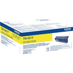 Lasertoner Brother TN-421Y Gul 1800 sidor