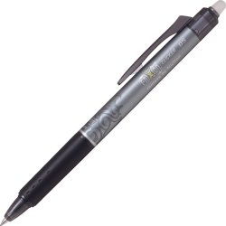 Pilot Frixion Clicker kuglepen, 0,5 mm, sort