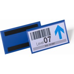 Durable lagerfickor med magnet, B150xH67 mm