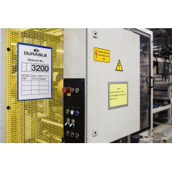 Durable lagerfickor med magnet/A4 stående format