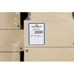 Durable lagerfickor, självhäftande, A4 stående