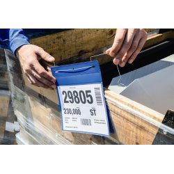 Lagerficka m. ståltrådsfäste Durable A5 Liggande