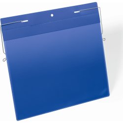 Lagerficka m. ståltrådsfäste Durable A4 Liggande