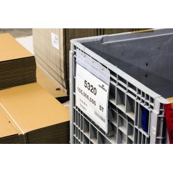 Lagerficka m. ståltrådsfäste Durable A4 Liggande