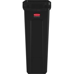 Soptunna Slim Jim 87 liter Svart
