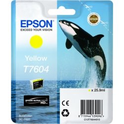 Bläckpatron Epson T76044010 Gul 25,9 ml