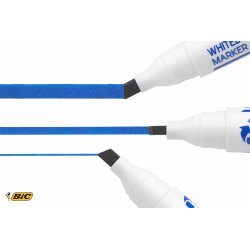 Bic whiteboardmarker 3-5,8mm, skrå spids, sort