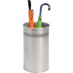 Twin Metal Papperskorg 21 liter, silver