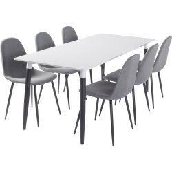 Konferensset Room 1 bord 180x80 cm + 6 stolar