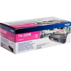 Lasertoner Brother TN-329M Röd 6000 sidor 2-pack