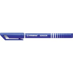 Stabilo Sensor fiberpenna, blå