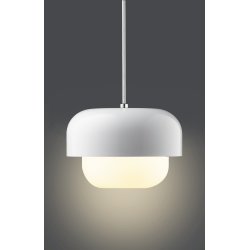 Taklampa Haipot Vit Ø23 cm