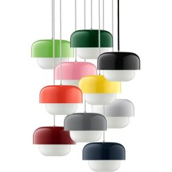 Taklampa Haipot Vit Ø23 cm