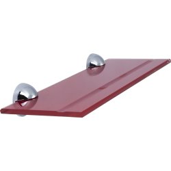 Pennhylla Vanerum magnetiska glastavla röd