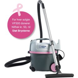 Nilfisk VP300 HEPA Pink Nordic Damsugare