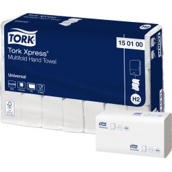 Tork H2 Xpress Universal handservett,  21 paket