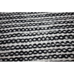 Pilas tæppe, 80x250 cm., sort 
