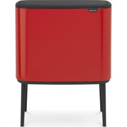 Brabantia BO Touch Bin 36 L, passion red