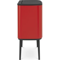 Brabantia BO Touch Bin 36 L, passion red