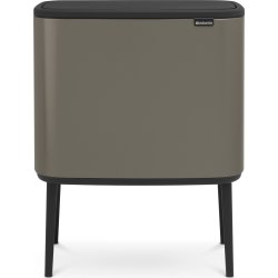 Brabantia BO Touch Bin 36 L, platinum