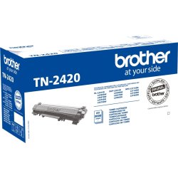 Brother TN2420 lasertoner, sort, 3000s