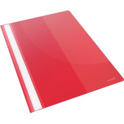 Esselte Vivida Tilbudsmappe A4, med lomme, rød
