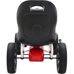 Abarth trampbil med gummidäck, röd
