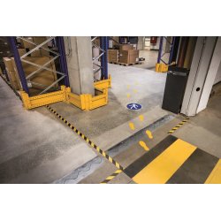 Varningstejp Duraline Strong 30 meter Gul/Svart
