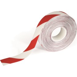 Varningstejp Duraline Strong 30 meter Röd/Vit
