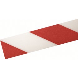 Varningstejp Duraline Strong 30 meter Röd/Vit