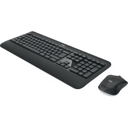 Logitech MK540 trådlöst tangentbord och mus, svart