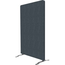 Easy skärmvägg H125 x B80 cm Mörkgrå
