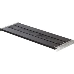 Bänk för planteringslådor Plus Cubic 120 cm Svart
