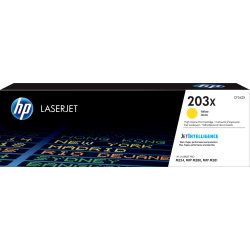 HP LaserJet 203X/CF542X lasertoner, gul, 2 500 s