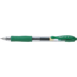 Pilot G-2 gelpen 0,5mm, grøn