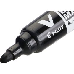 Pilot Begreen V-Board marker, rund spids, rød